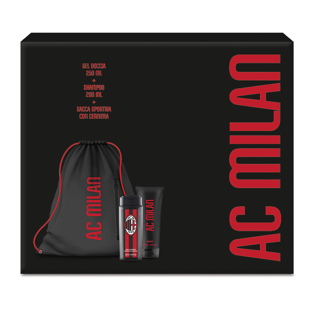 MILAN  GIFT SET BAG (Shampoo 200 ml+ Doccia Shampoo 250ml  + sacca portascarpe)