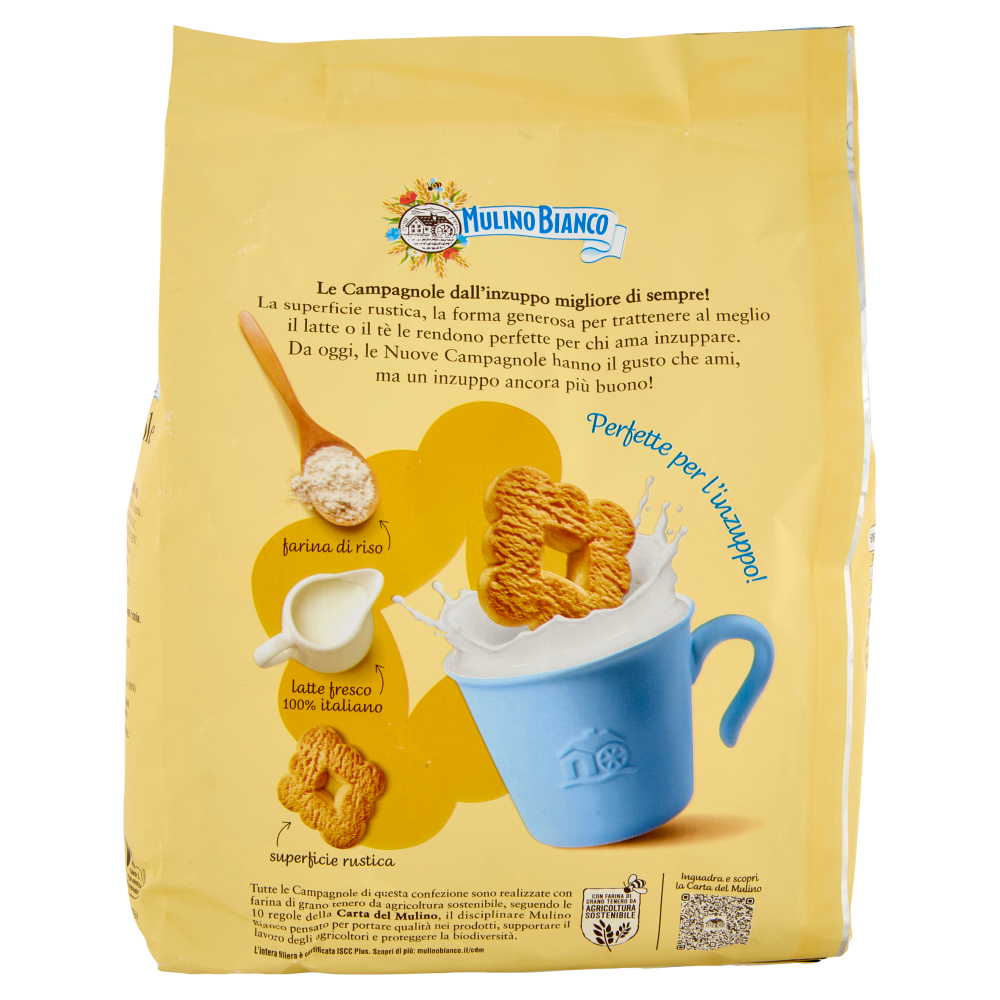 Mulino Bianco Campagnole Biscotti con Farina di Riso 700g