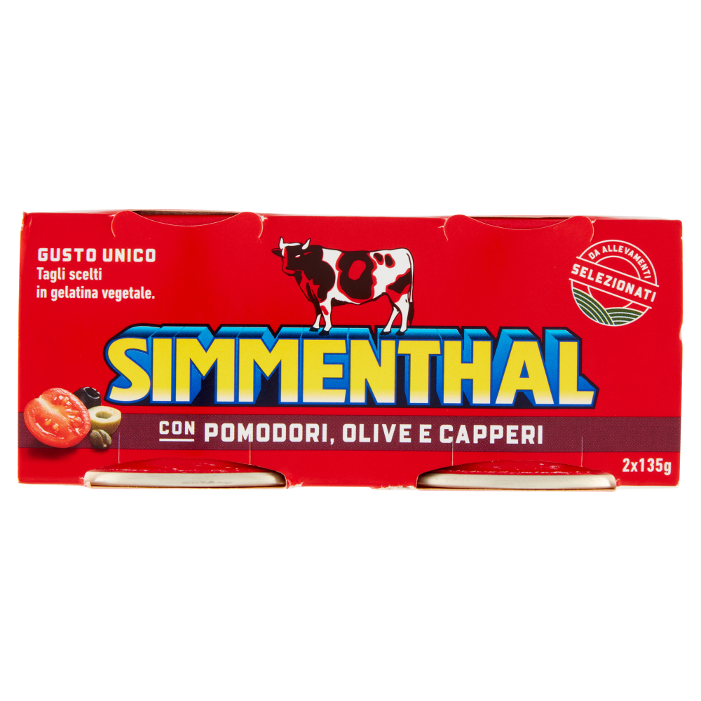 Simmenthal con Pomodori, Olive e Capperi 2 x 135 g