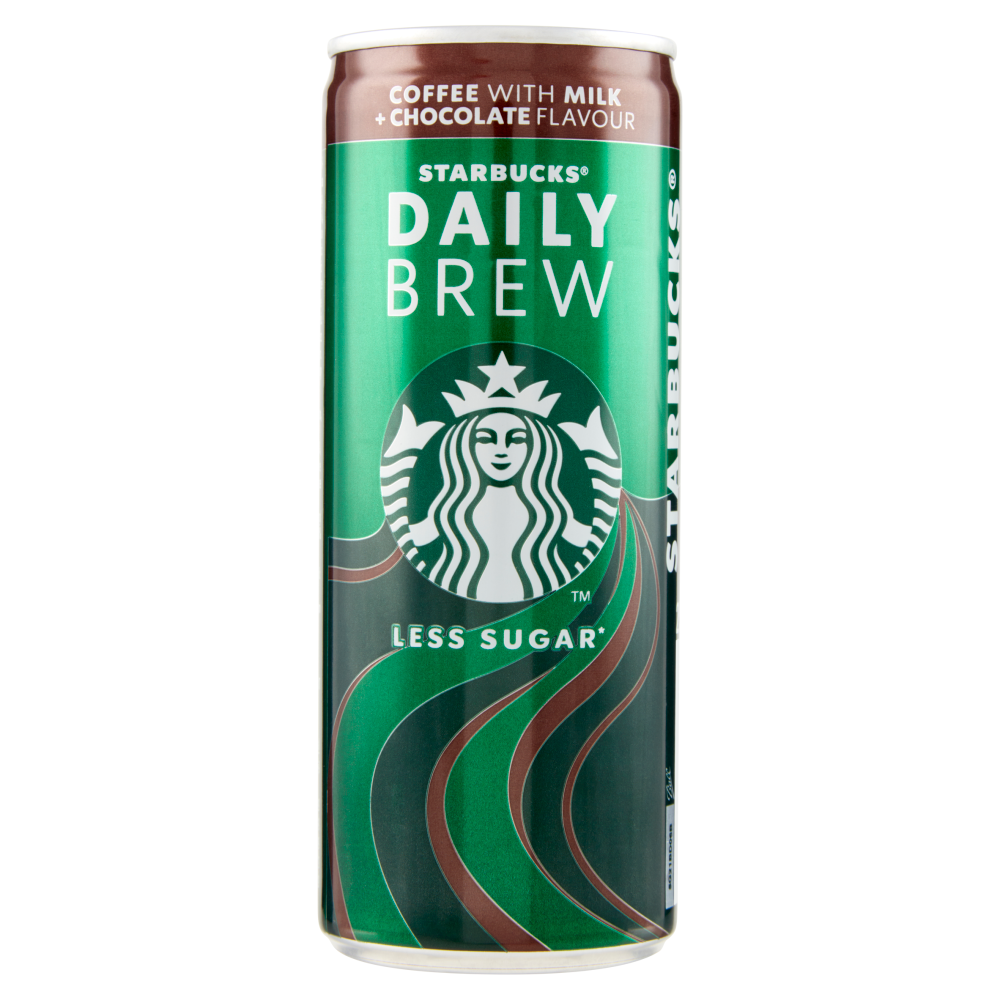 Starbucks Daily Brew Coffee whith Milk + Chocolate Flavour 250 ml