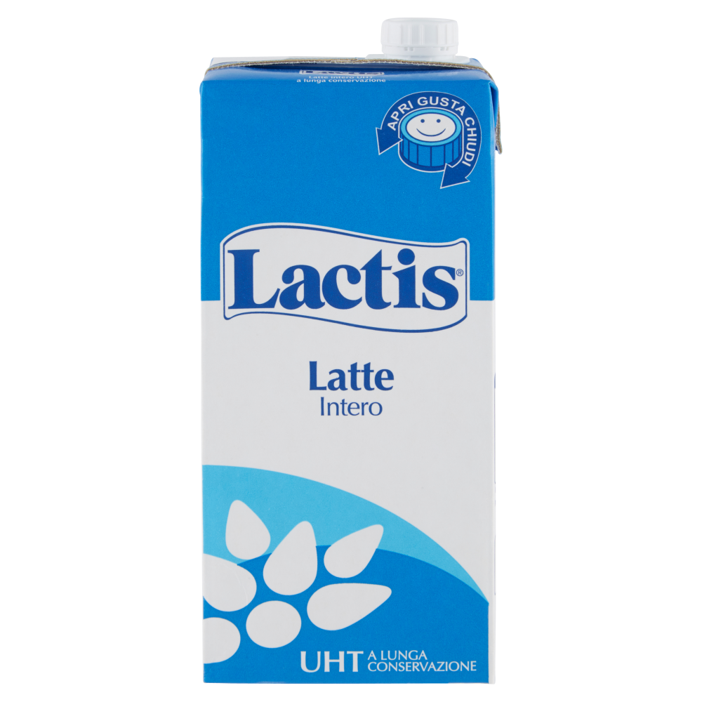 Lactis Latte Intero UHT a Lunga Conservazione 1000 ml