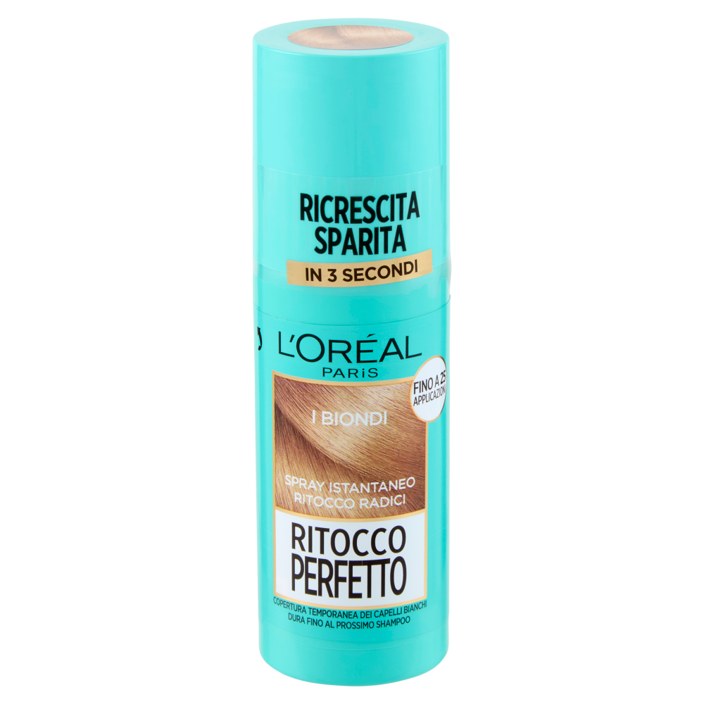 L'Or&eacute;al Paris Ritocco Perfetto Spray Istantaneo Ritocco Radici, i Biondi, 75 ml