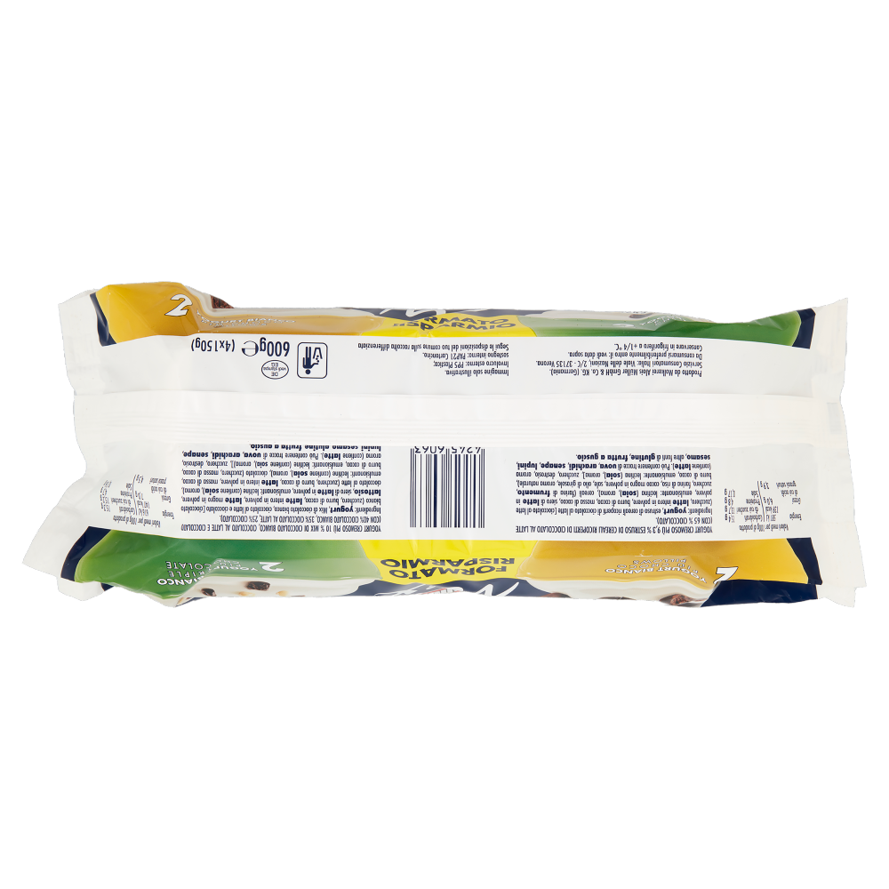 müller Mix 2 Yogurt Bianco Più Choco Pillows + 2 Yogurt Bianco Più Triple Chocolate 4 x 150 g