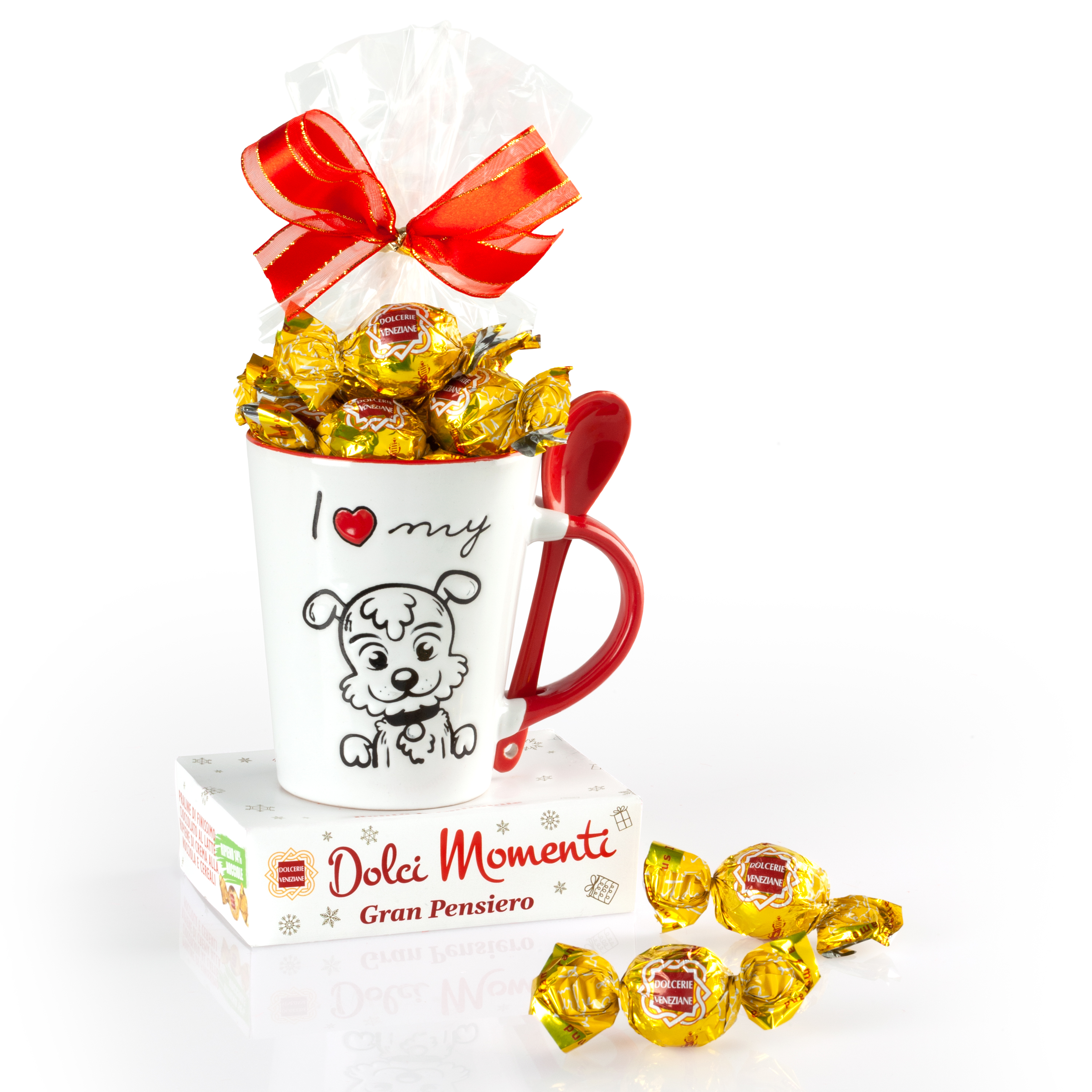 Gran Pensiero con praline di cioccolato al latte 100g