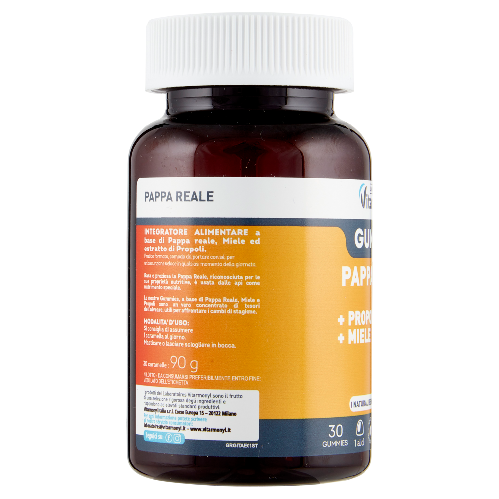 Laboratoires Vitarmonyl Gummies Pappa Reale 30 Gummies 90 g