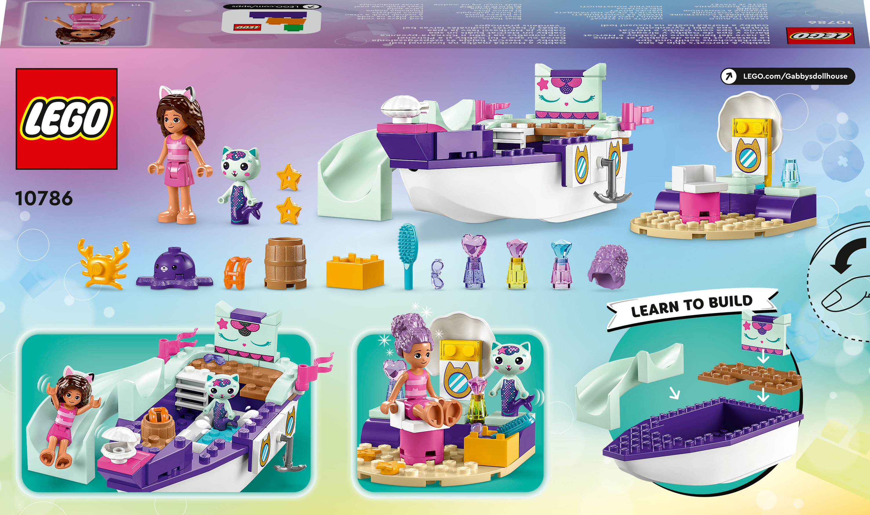 LEGO La nave del benessere di Gabby e Siregatta