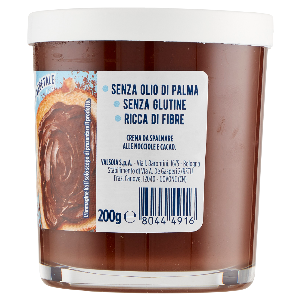 Valsoia Bontà e Salute la Crema alle Nocciole e Cacao 200 g