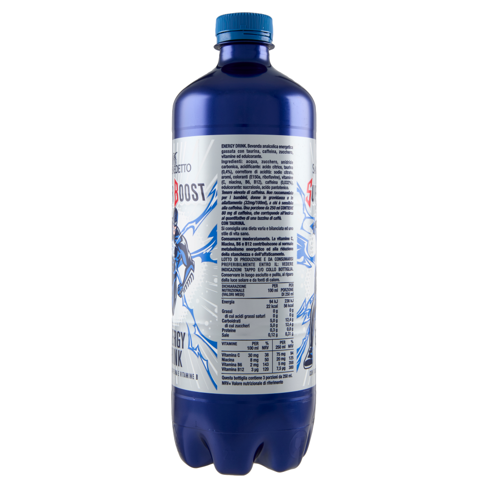 San Benedetto Energy Drink Super Boost 0,75L