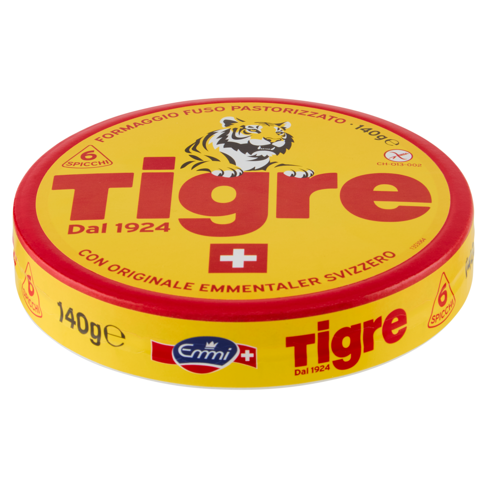 Tigre Formaggio Fuso Pastorizzato 6 Spicchi 140 g