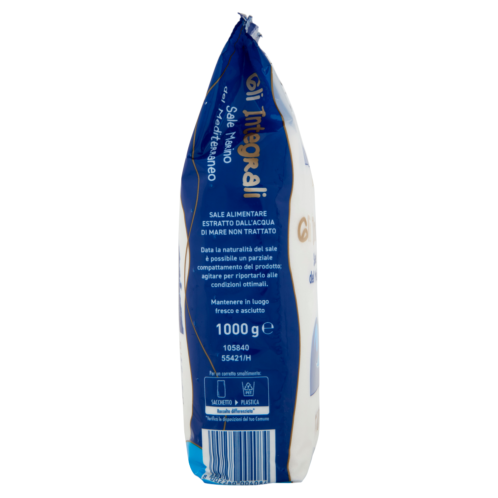 Gemma di mare Gli Integrali Sale Marino del Mediterraneo Fino 1000 g