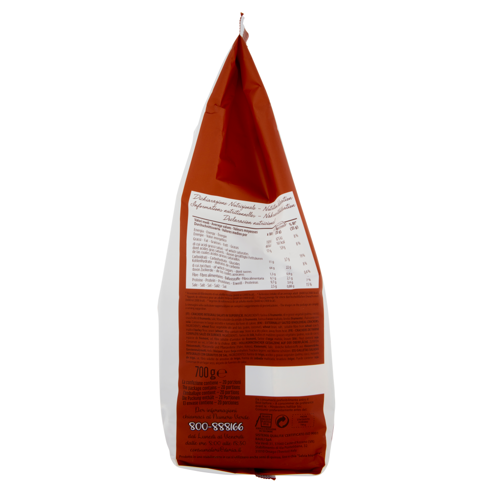 Doria Doriano Integrale - sacco 700g Gardaland