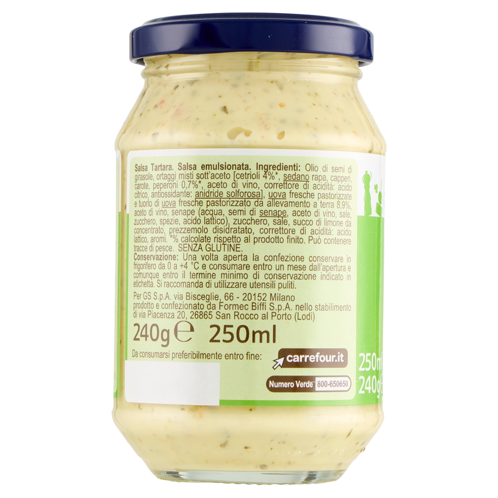 Carrefour Classic Salsa Tartara 240 g
