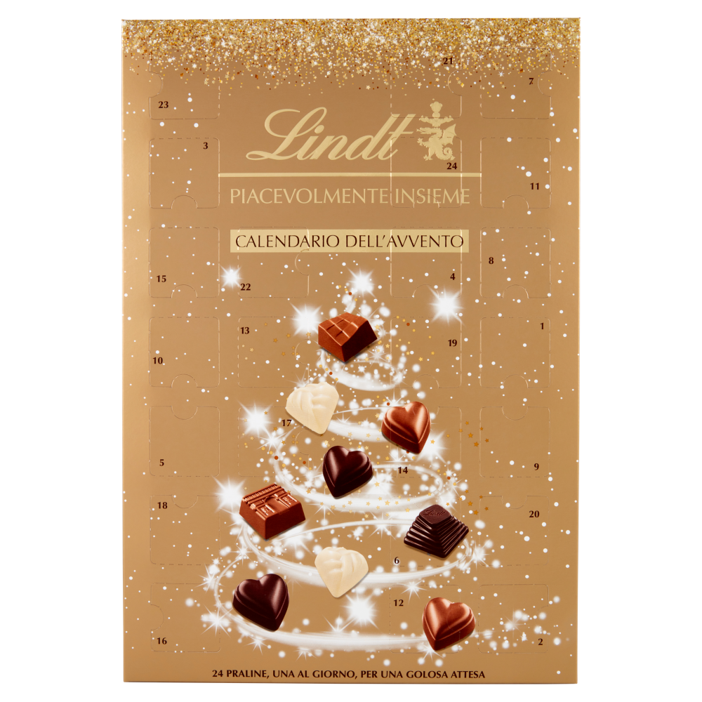Lindt Calendario Avvento Piacevolmente Insieme Cioccolatini assortiti 250 g