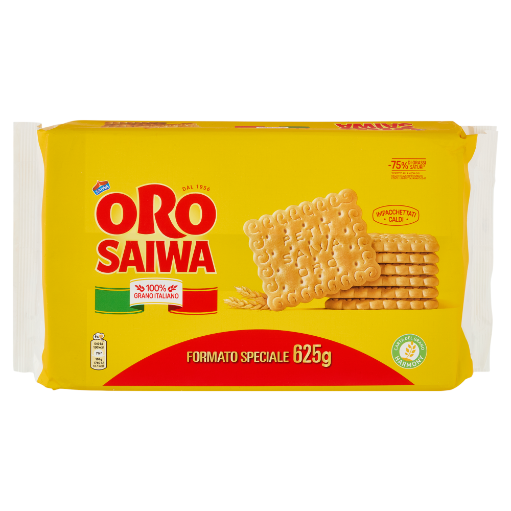 Oro Saiwa biscotti secchi Classici - 625 g