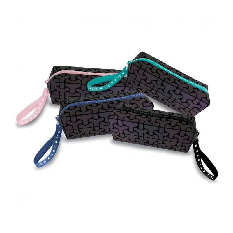 Pigna 8005235193451 astuccio per matita Astuccio portamatite Poliestere, Silicone Colori assortiti