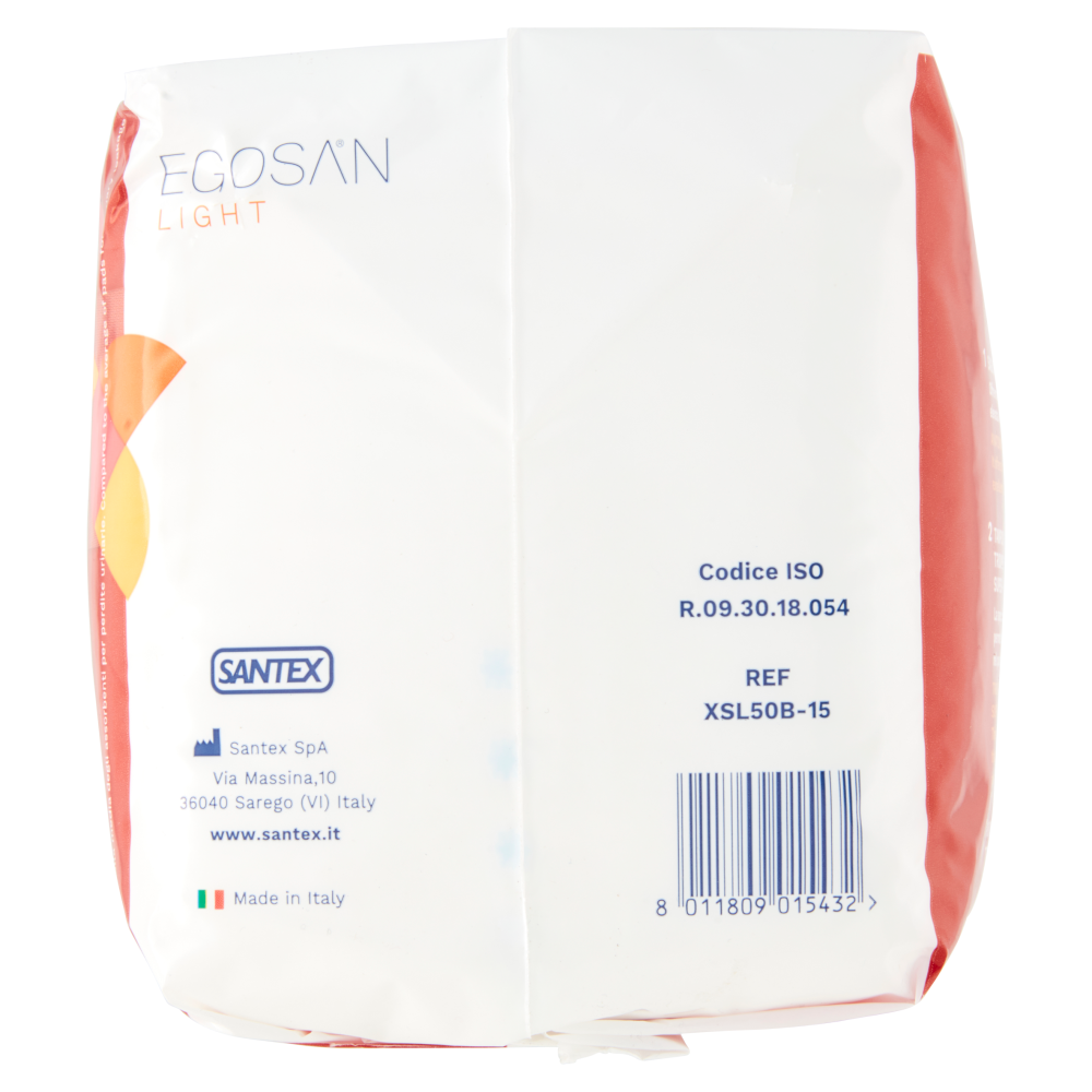 Egosan Light Super Assorbenti per Lievi Perdite Urinarie Donna 15 pz