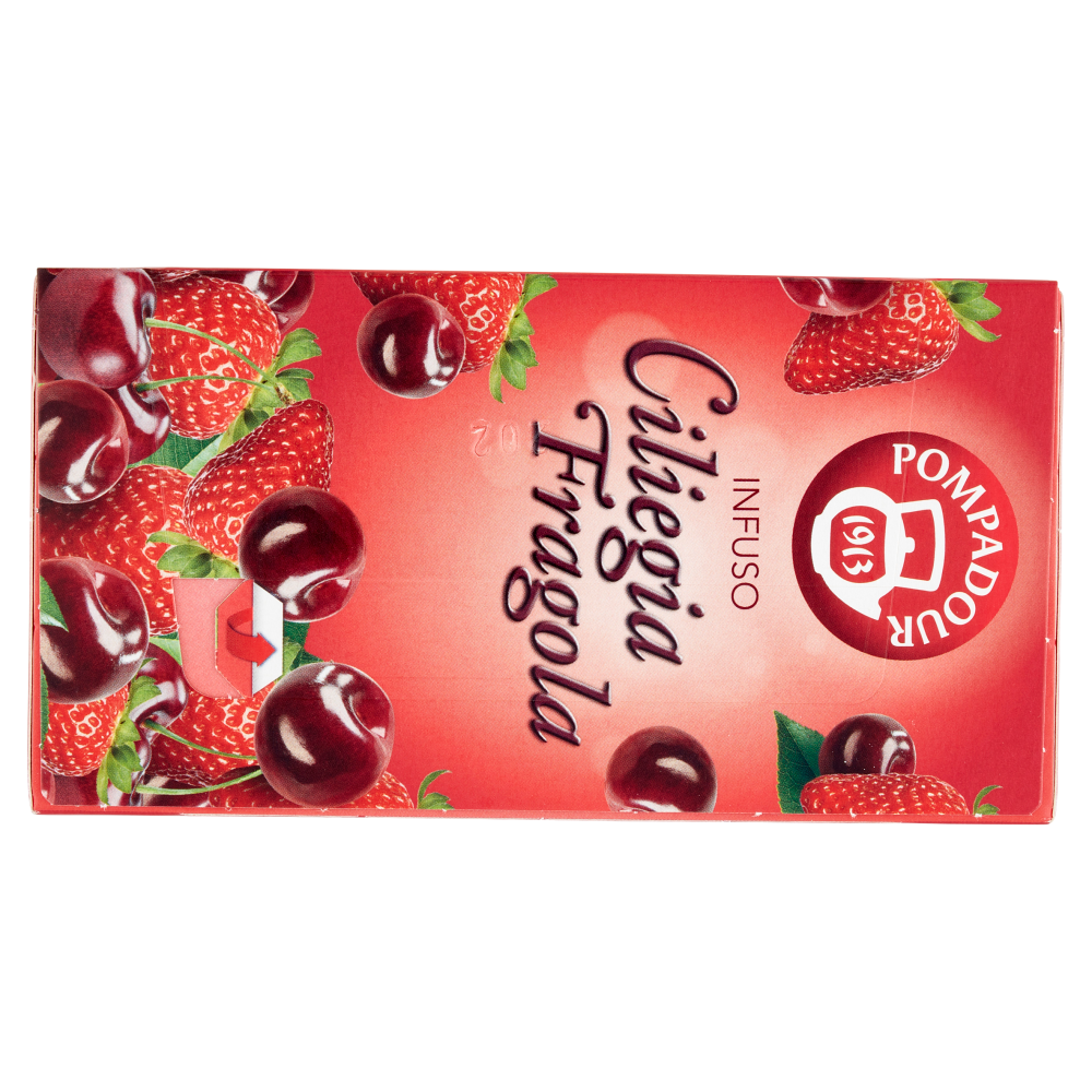 Pompadour Infuso Ciliegia Fragola bustine 20 x 3 g