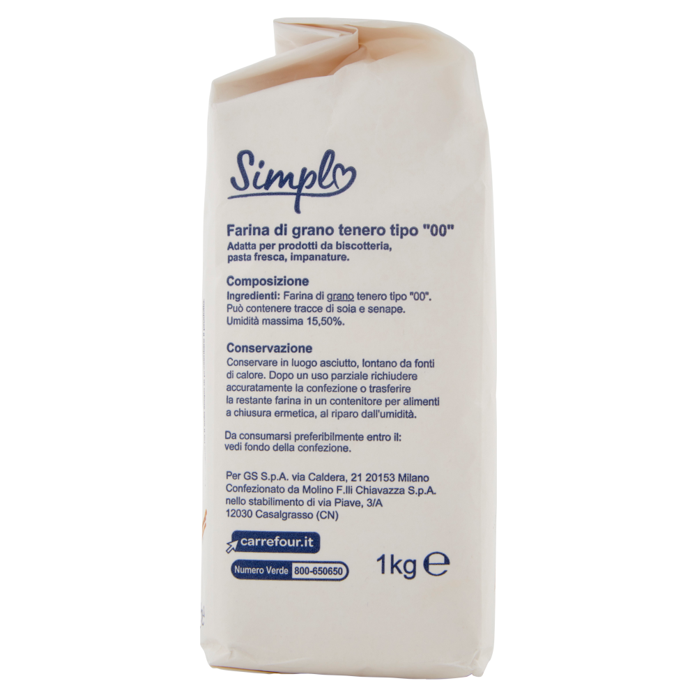 Simpl Farina "00" di grano tenero 1 Kg