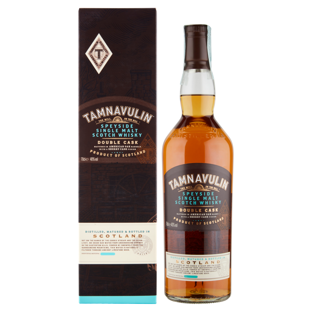 Tamnavulin Speyside Single Malt Scotch Whisky Double Cask 70 cl
