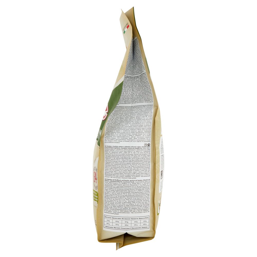 Migliorcane Le Specialità Italiane Appetitose Crocchette con Manzo e  Verdure per Cane Adulto 2,5 KG