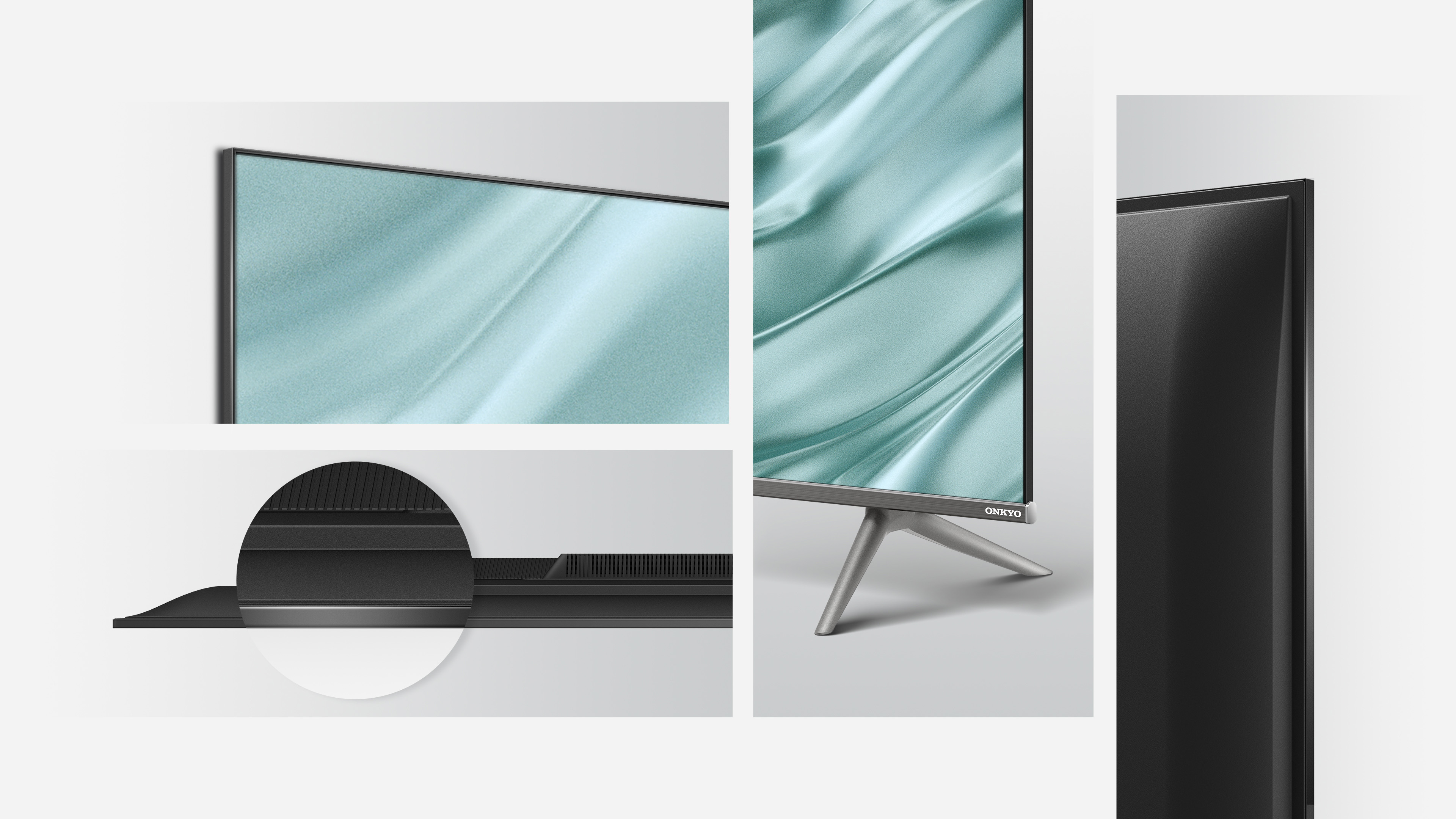 TCL C63 Serie QLED 55" 55C635 audio Onkyo Google TV 2022