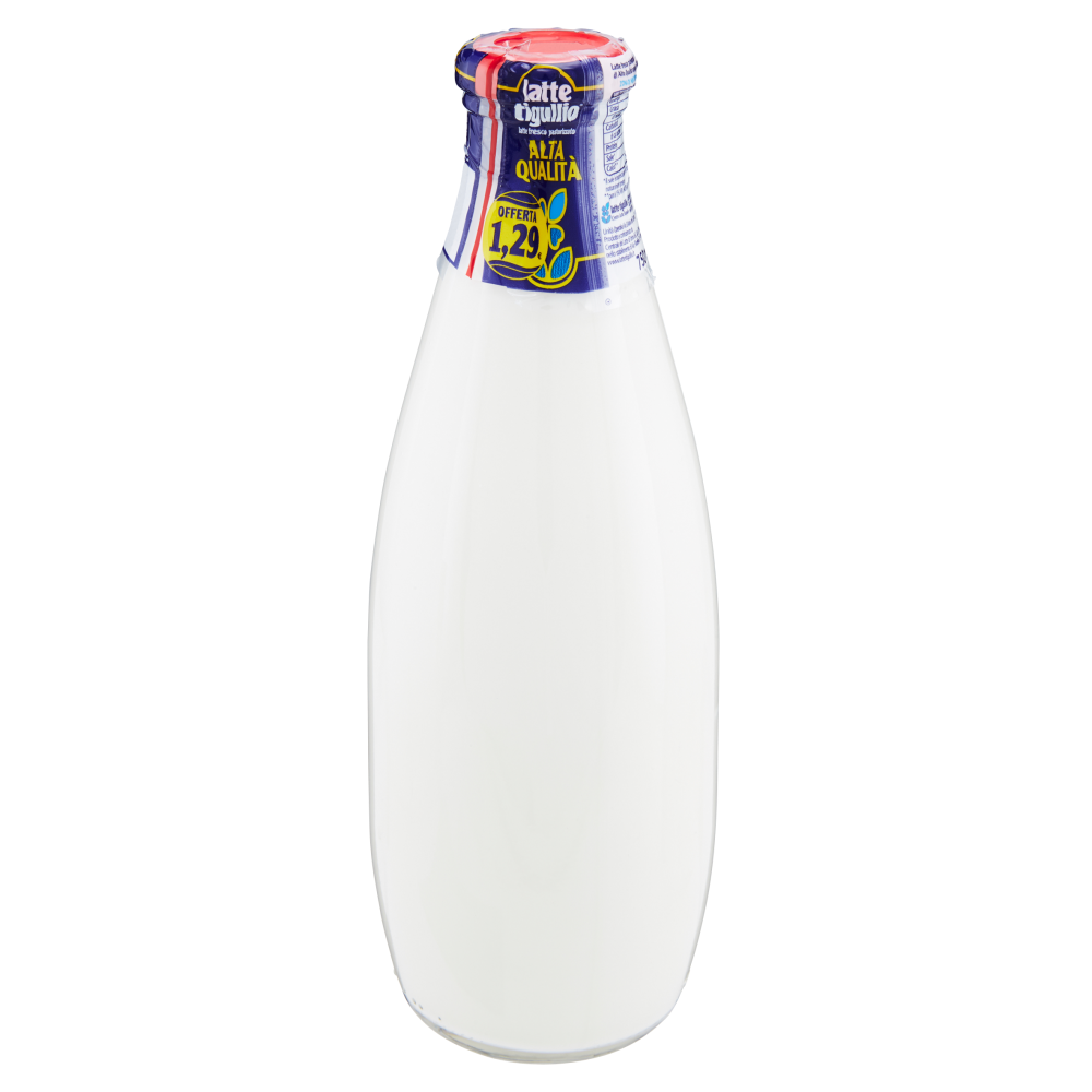 latte tigullio latte fresco pastorizzato Alta Qualit&agrave; 750 ml Bottiglia Vetro