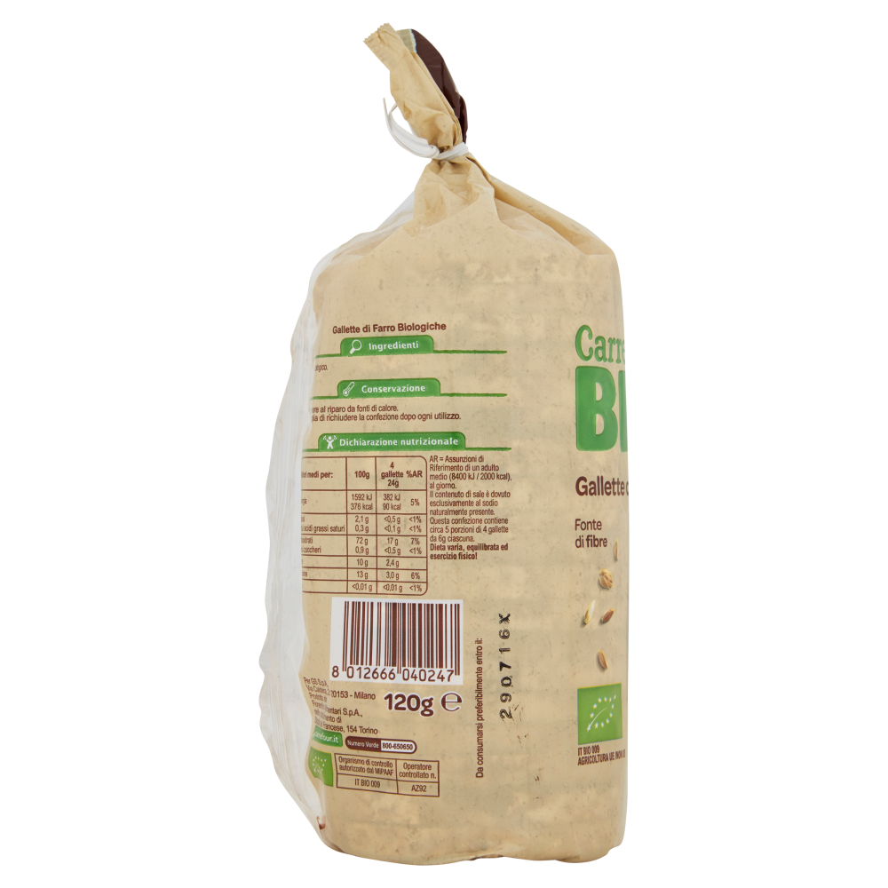 Carrefour Bio Gallette di Farro 120 g