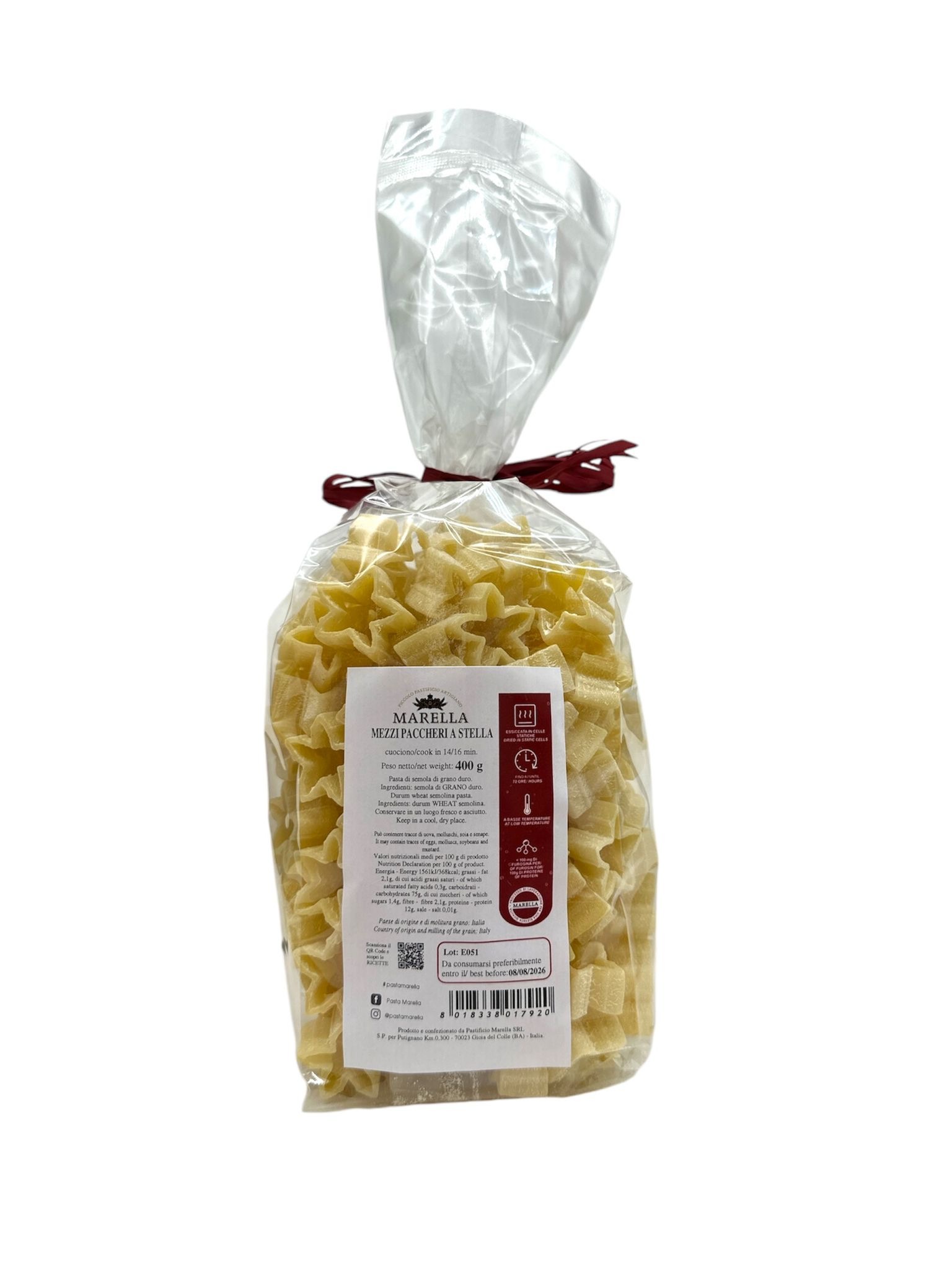 PASTA DI SEMOLA DI GRANO DURO