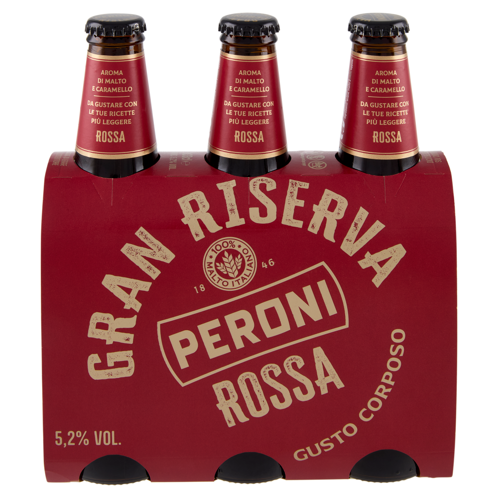 Peroni Gran Riserva Rossa Birra 3 x 33 cl