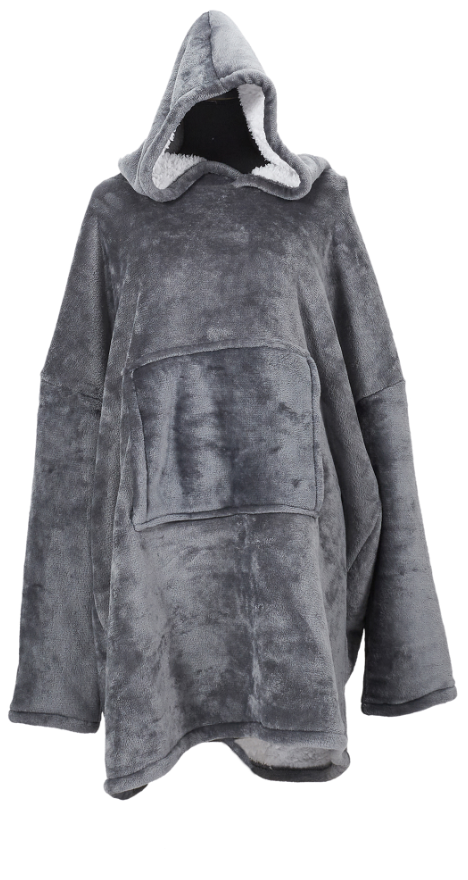 CMP Plaid con cappuccio e maniche