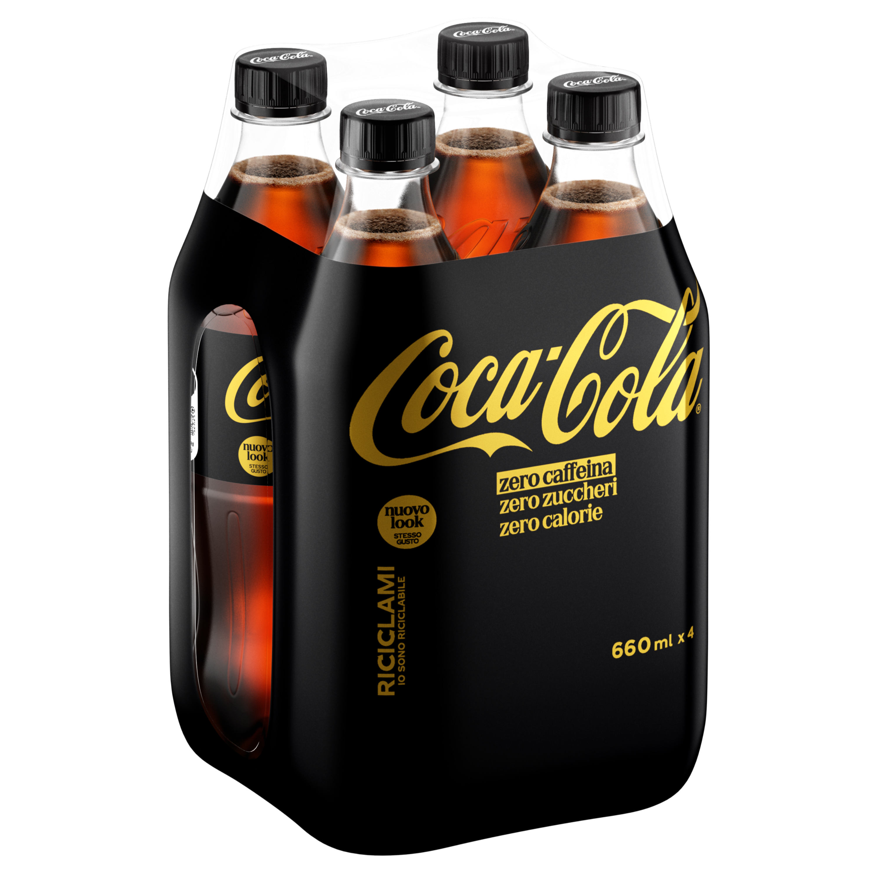 Coca-Cola Zero Caffeina 4 x 660ml
