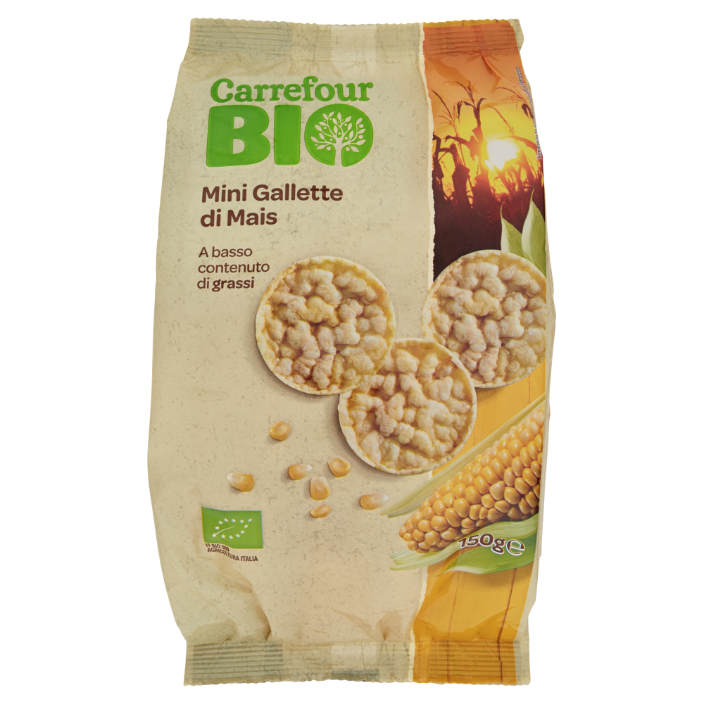 Carrefour Bio Mini Gallette di Mais 150 g