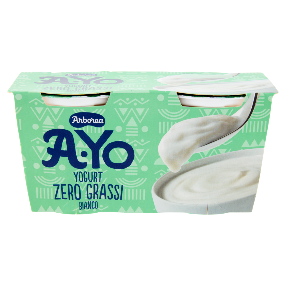 Arborea A-Yo Yogurt Zero Grassi Bianco 2 x 125 g