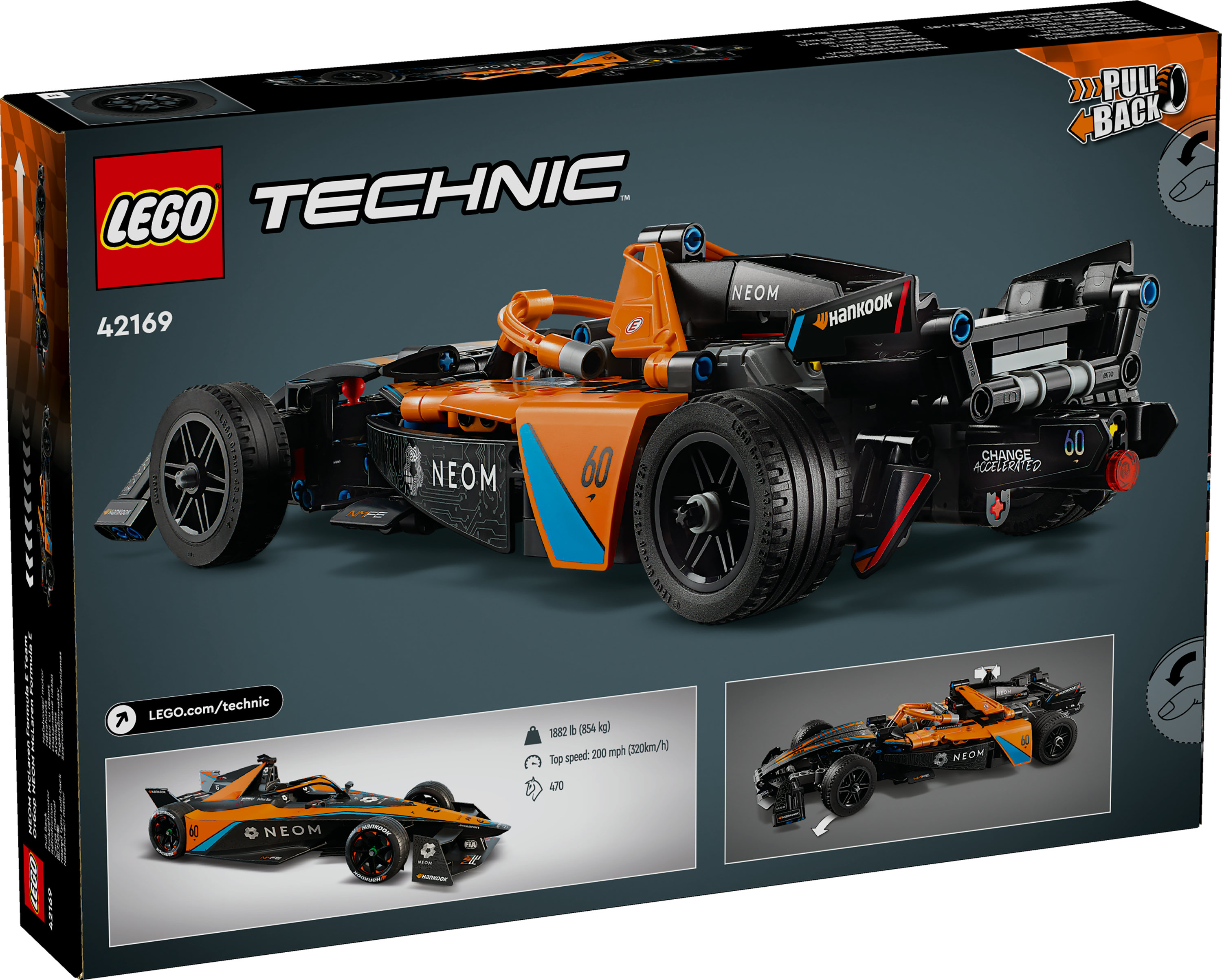 LEGO Technic NEOM McLaren Formula E Race Car