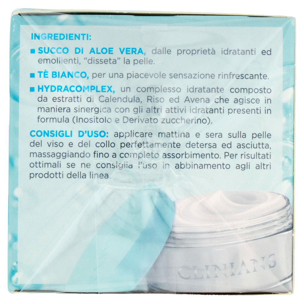 Clinians Hydra Plus Crema Idratante Leggera Pelli Normali o Miste 50 mL