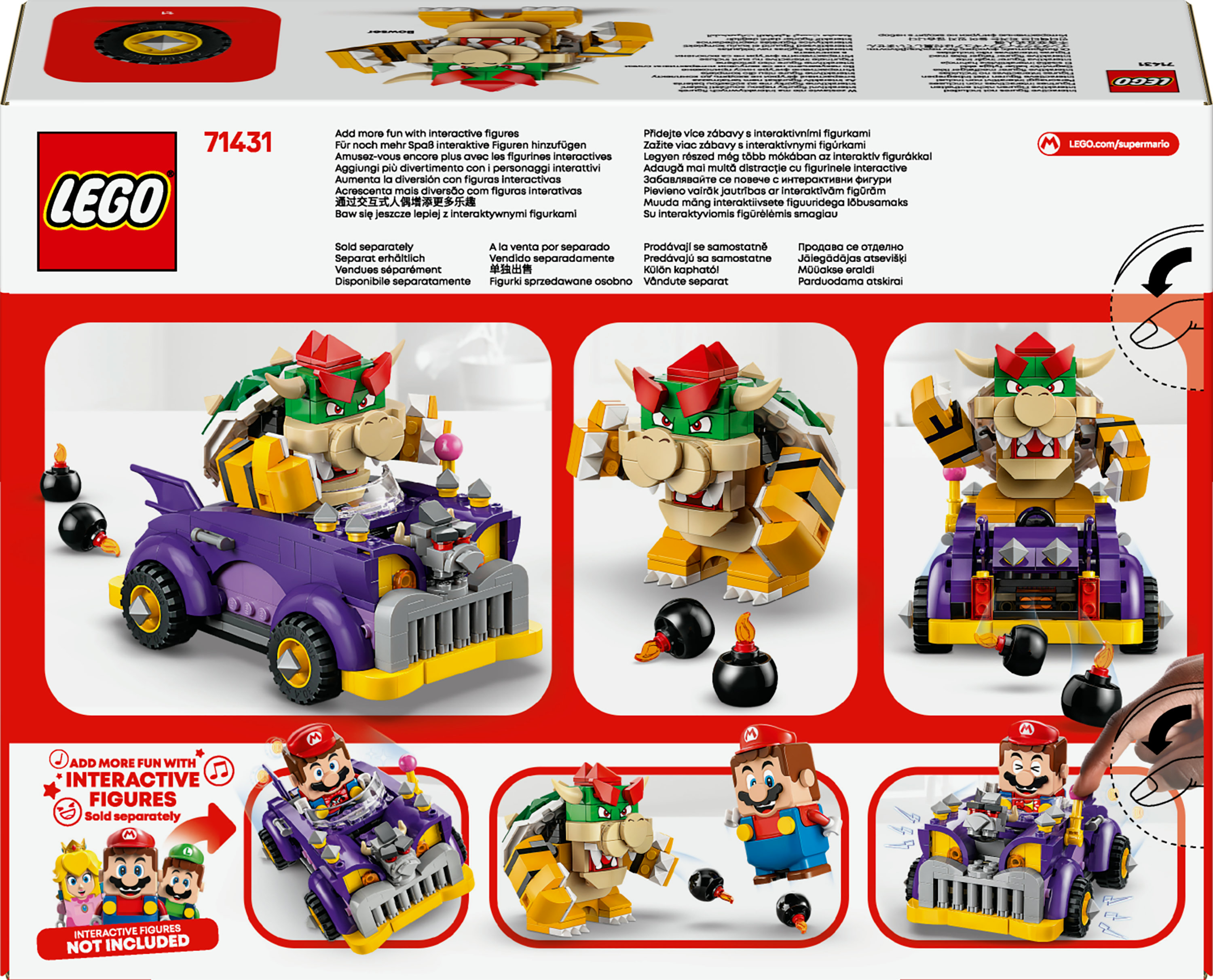 LEGO Super Mario Pack di espansione Il bolide di Bowser