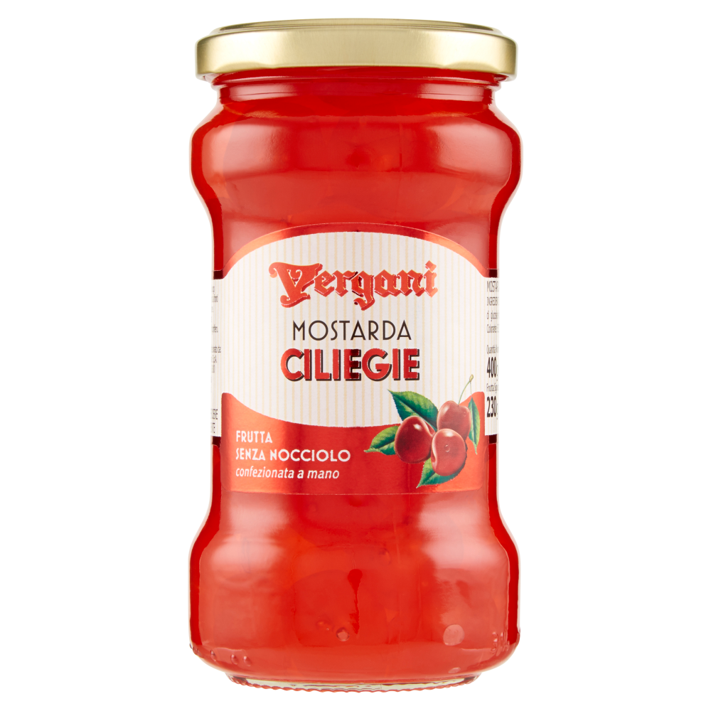 Vergani Mostarda Ciliegie 400 g