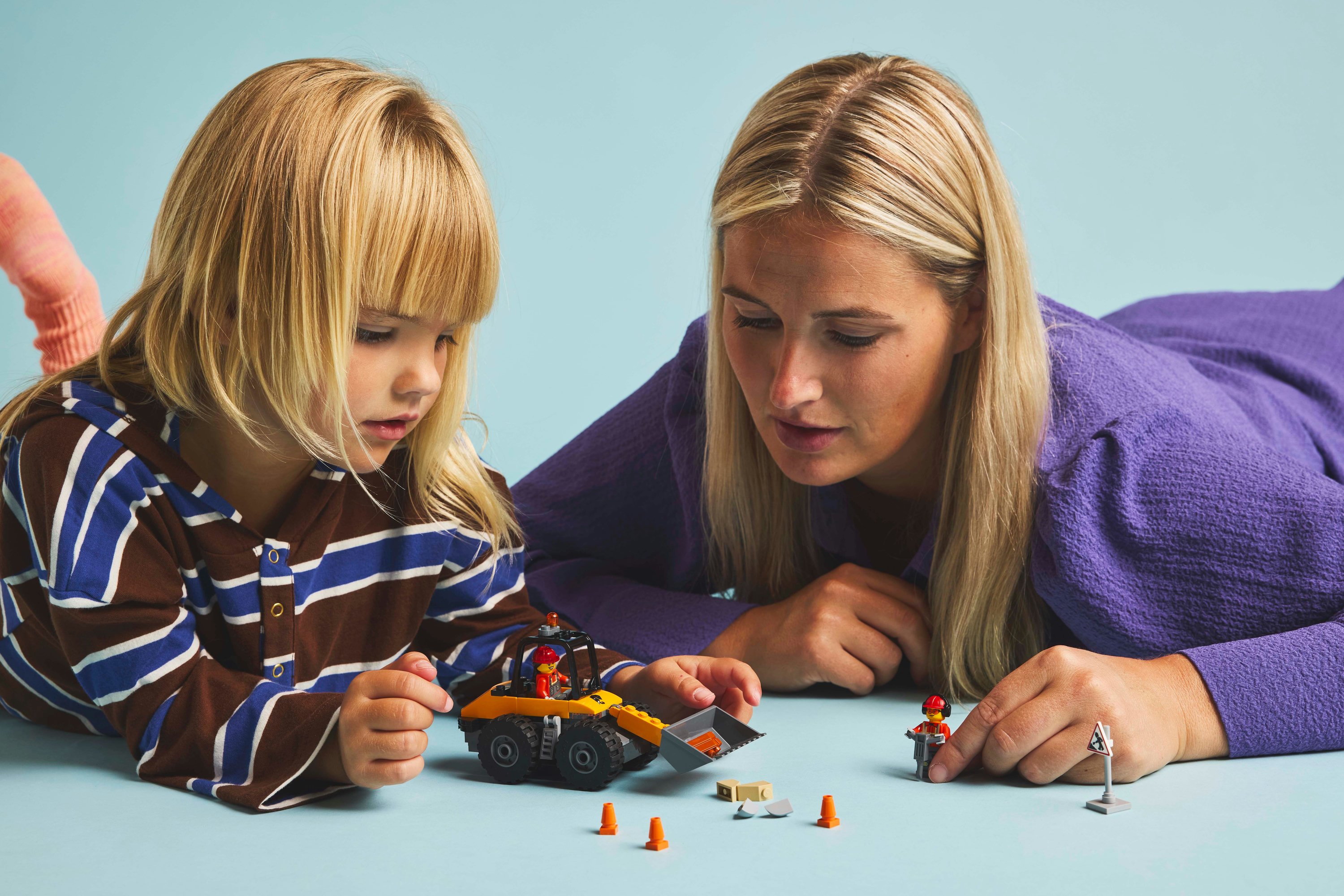 LEGO City Pala gommata gialla