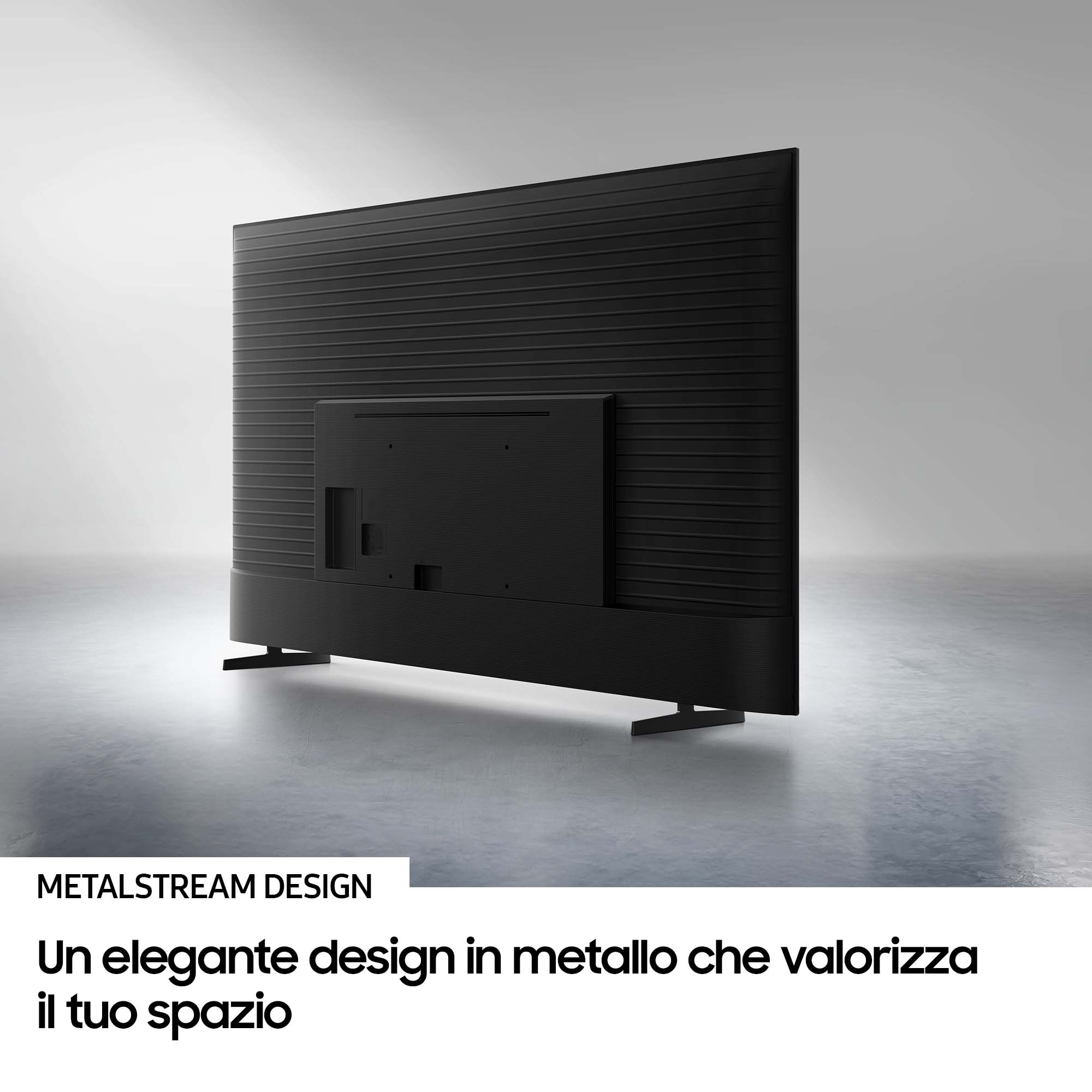 Samsung Crystal UHD 55" UE55U8000FUXZT 4K, Processore Crystal 4K, HDR, Smart Experience, OTS Lite & Adaptive Sound, Metal Stream Design, Smart TV, 2025