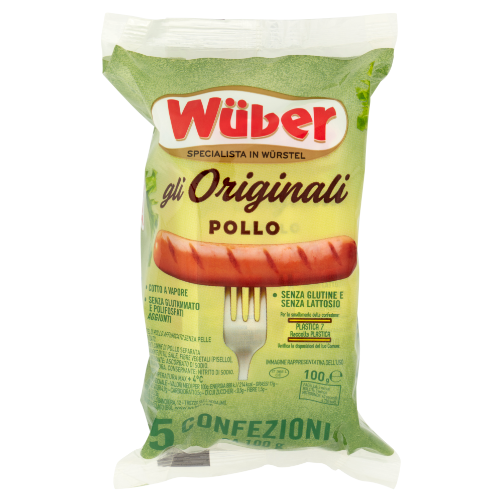Wüber gli Originali Pollo 5 x 100 g