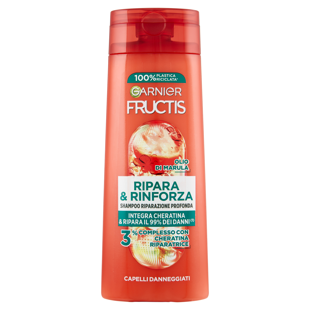 Garnier Fructis Shampoo Ripara&Rinforza per capelli danneggiati 250 ml