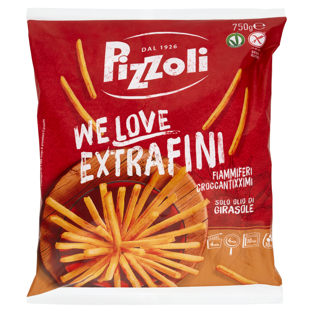 Pizzoli We Love Extrafini 750 g