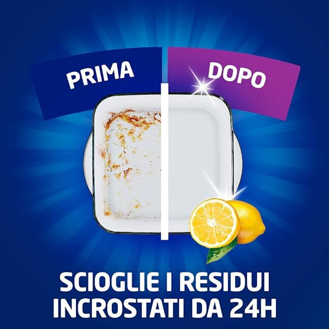 Finish Detersivo Lavastoviglie Gel Limone 940ml