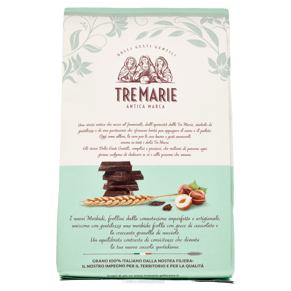Tre Marie i Morbidi nocciole e cioccolato 300 g