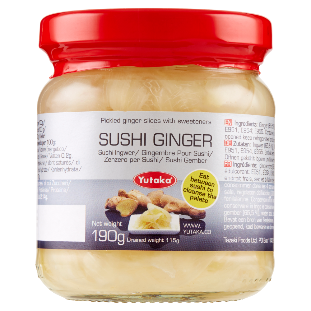 Yutaka Sushi Ginger 190 g