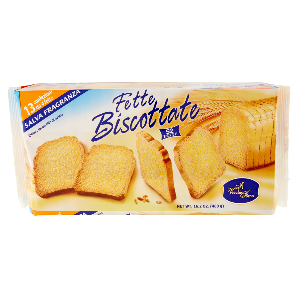 Il Vecchio Forno Fette Biscottate 52 Fette 460 g