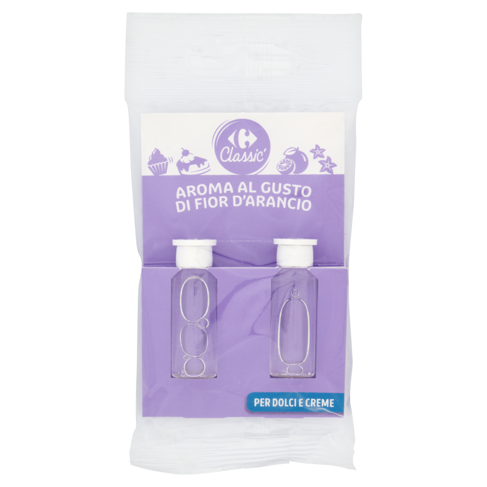 Carrefour Classic Aroma al Gusto di Fior d'Arancio 2 x 5 ml