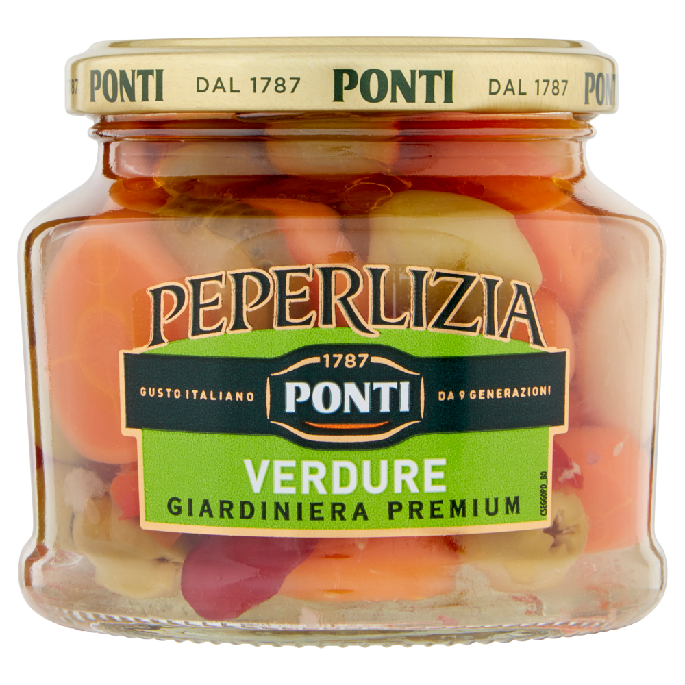 Ponti Peperlizia Verdure Giardiniera Premium 280 g
