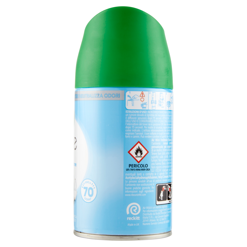 Air Wick Freshmatic Ricarica Pure Soffice Cotone Profumatore per ambiente 250 ml