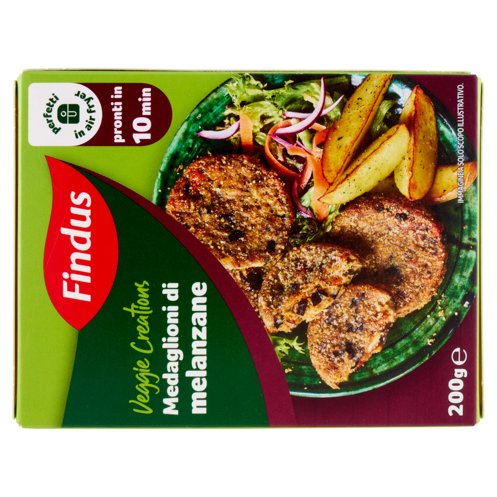 Findus Veggie Creations Medaglioni di Melanzane 200 g